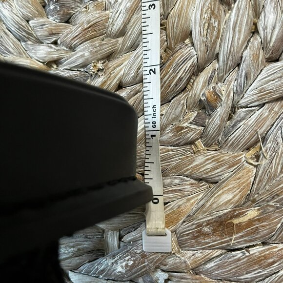 Alegria‎ Vik Black Shimmer Tooled Leather Trellis Sandals Size 10/11 US 41EU - Picture 10 of 10